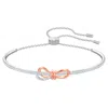 Swarovski Lifelong Bow Bangle In White