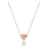 Swarovski Lifelong Heart Anhänger In 白色