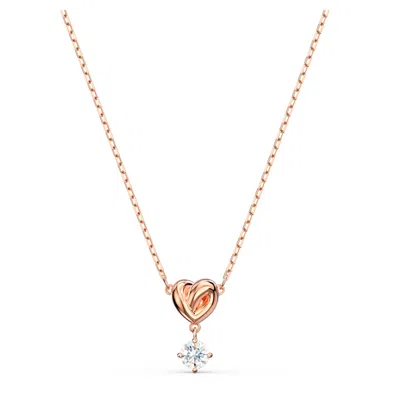 Swarovski Lifelong Heart Pendant In White