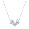 Swarovski Idyllia Lilia Butterfly Necklace In Metallic