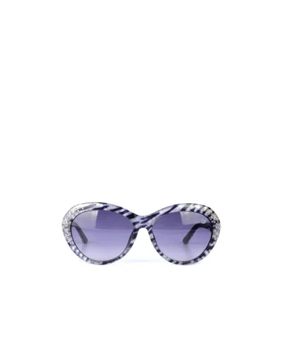 Swarovski Logo Sunglasses In Multicolor