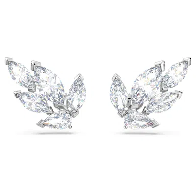 Swarovski Louison Stud Earrings In White