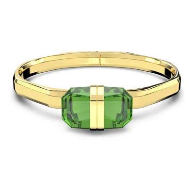 Swarovski Lucent Bangle In Green