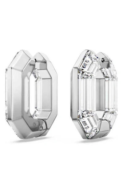 Swarovski Lucent Hoop Earrings
