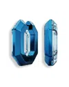 Swarovski Lucent Hoop Earrings In Blue