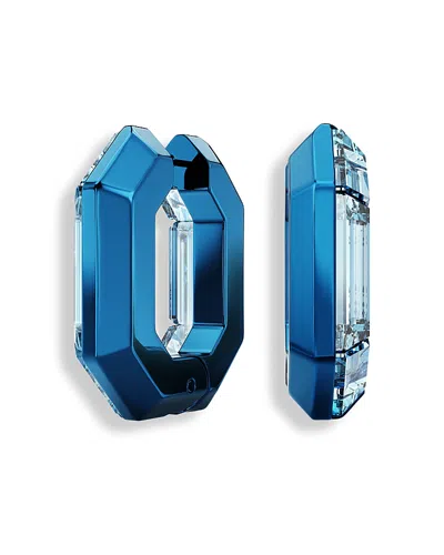 SWAROVSKI LUCENT HOOP EARRINGS
