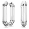 Swarovski Lucent Polished-finish Earrings In White