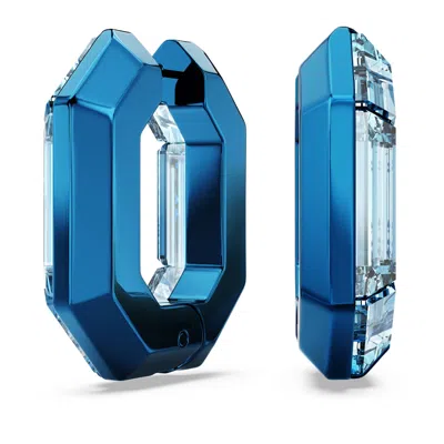Swarovski Lucent Kreolen In Blue
