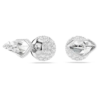 Swarovski Lucent Ohrstecker In White