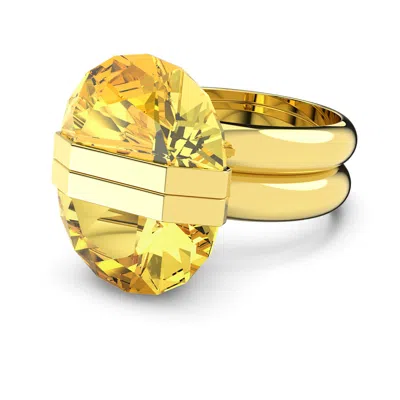 Swarovski Lucent Ring In Gold