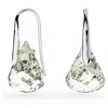 Swarovski Lunar Drop Earrings In Gray