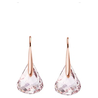 Swarovski Lunar Drop Earrings In Gold