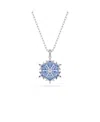 Swarovski Magic Rhodium Plated Pendant Necklace In Metallic