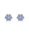 Swarovski Magic Stud Earrings In Blue