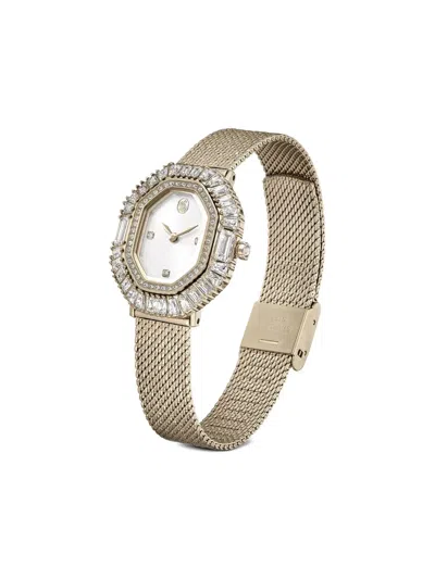 Swarovski Matrix 30mm X 25mm In Gold
