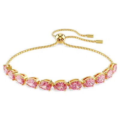 Swarovski Matrix Armband In Rosa