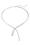Swarovski Bijoux In Silver/white