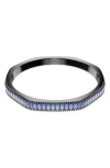 Swarovski Matrix Bangle In Blue