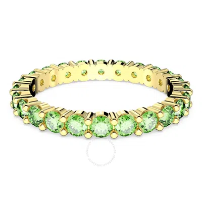 SWAROVSKI SWAROVSKI MATRIX VITTORE ROUND CUT GREEN RING