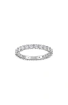 Swarovski Women's Vittore Xl Rhodium-plated & Cubic Zirconia Ring In Silver