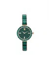 Swarovski Matrix Bangle 25mm In Green