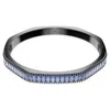 Swarovski Matrix Bangle In Blue
