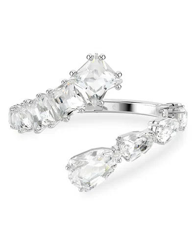 Swarovski Matrix Crystal Hinged Bangle In Multi