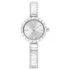 Swarovski Matrix Bangle Watch In Silver Tone