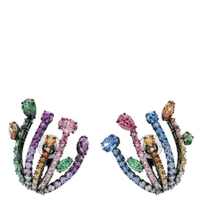 Swarovski Matrix Bouquet Crystal Earrings In Multi