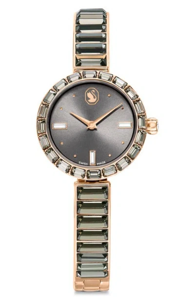Swarovski Matrix Bracelet Watch, 25mm In Gray