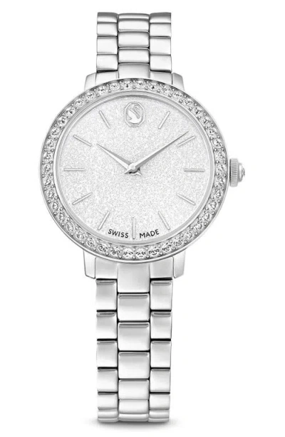 Swarovski Matrix Bracelet Watch, 30mm In Silver