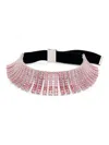 Swarovski Matrix Choker In Silver