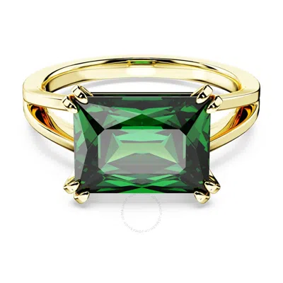 SWAROVSKI SWAROVSKI MATRIX RECTANGULAR CUT COCKTAIL RING