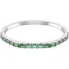 Swarovski Matrix Baguette Cut Crystal Bangle