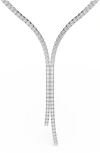 Swarovski Matrix Crystal Tennis Y-necklace