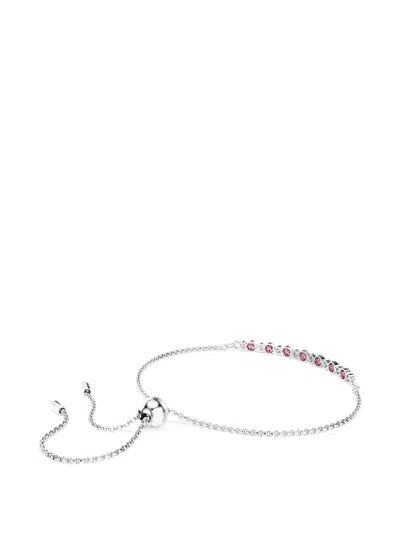 Swarovski Matrix Cubic-zirconia Bracelet In Silver