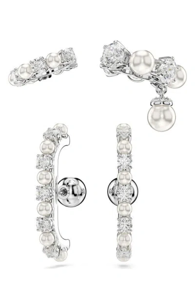 Swarovski Matrix Earrings & Ear Cuffs Set