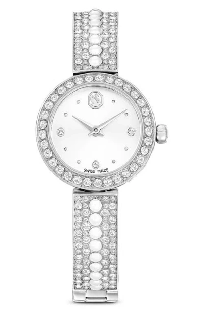 Swarovski Bangle 26mm Watch In Gray