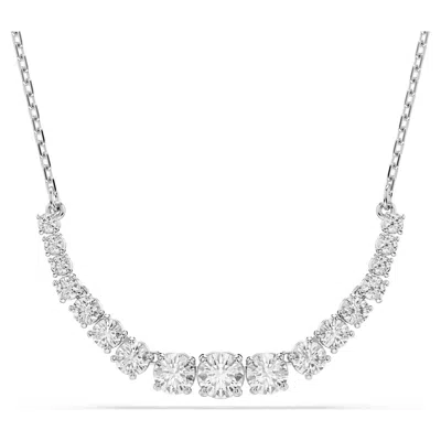Swarovski Matrix Halskette In White