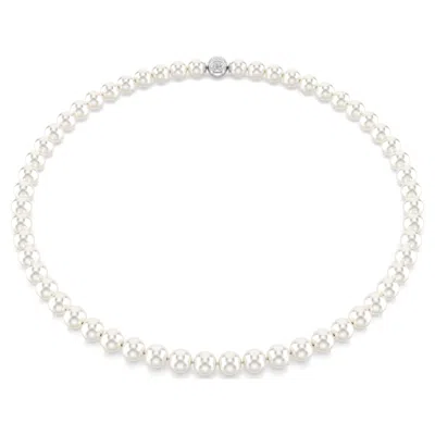 Swarovski Matrix Halskette In White