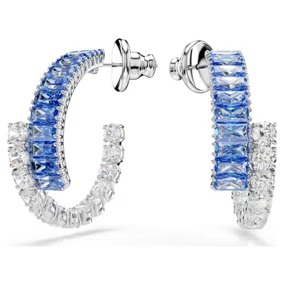 Swarovski Matrix Hoop Earrings