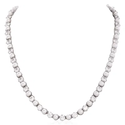 Swarovski Matrix Jewelry Set In Silver