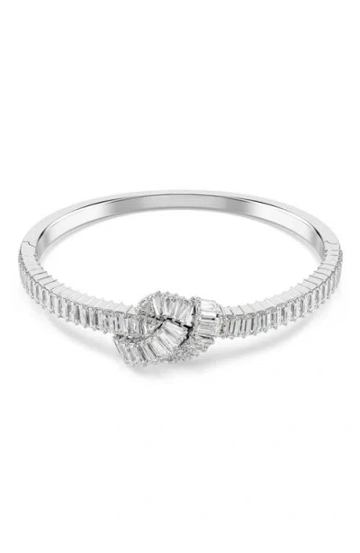Swarovski Matrix Knot Bangle Bracelet In Multi