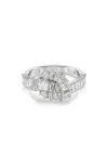 Swarovski Matrix Knot Ring In Multi