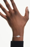 Swarovski Matrix Knot Slider Bracelet In Multi