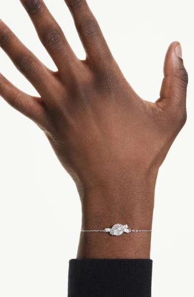 Swarovski Matrix Knot Slider Bracelet In Multi