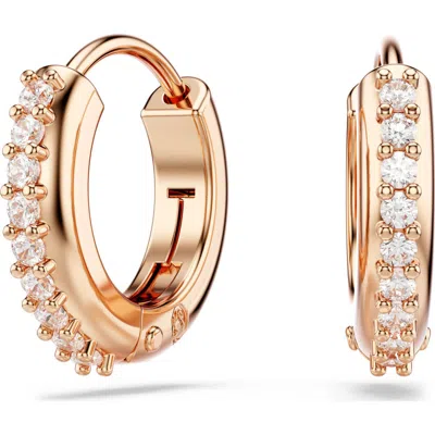Swarovski Matrix Mini Hoop Earrings