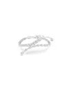 Swarovski Womens White Matrix Rhodium-plated And Zirconia Bracelet In Silver