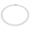 Swarovski Matrix Necklace In White