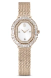 Swarovski Matrix Octagon Mesh Strap Watch, 30mm X 25mm